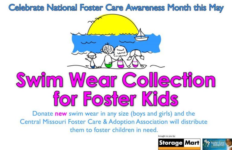Swim wear collection for Foster Kids