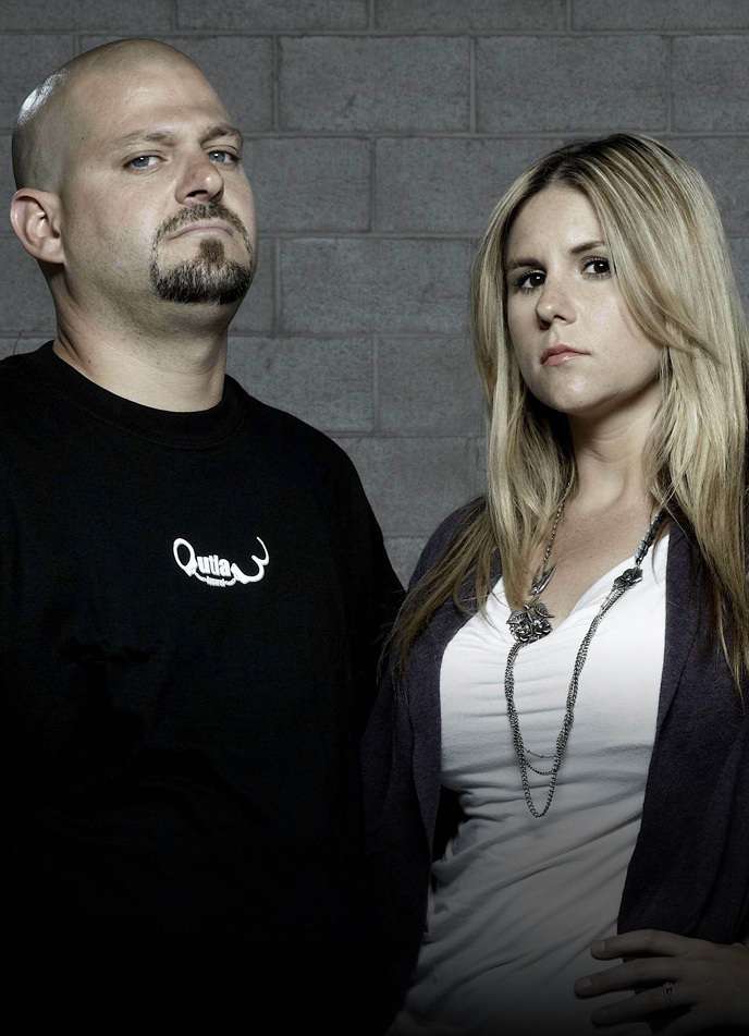 Jarrod and Brandy from storage wars