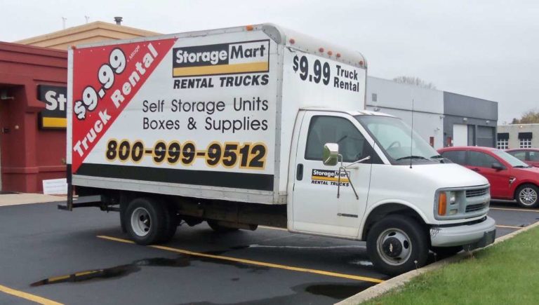 StorageMart rental truck