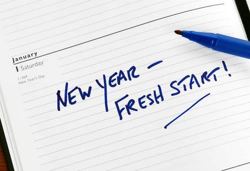 New year fresh start