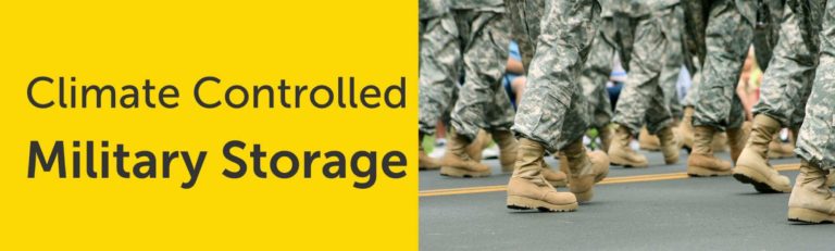 Climate controlled Military Storage