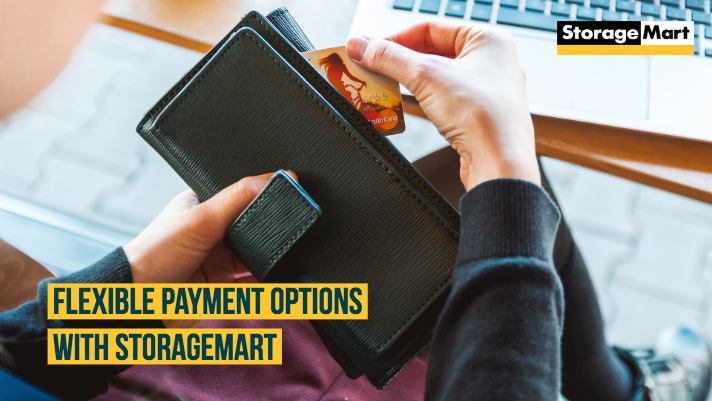 Benefits of Storing with StorageMart: Flexible Payment Options