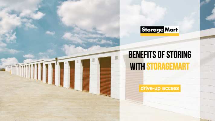 Benefits of Storing with StorageMart: Drive Up Units
