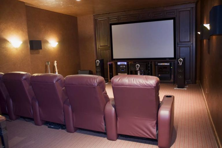 Basement home theater