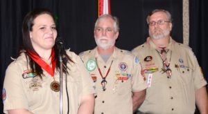 Red Cross hero recipient.