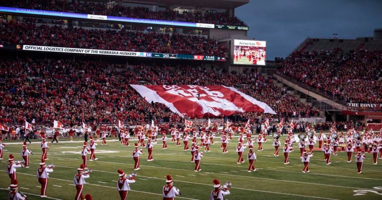 Nebraska football game homecoming