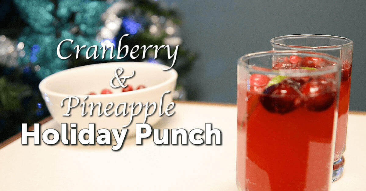 Perfect Holiday Punch for New Year’s Toast