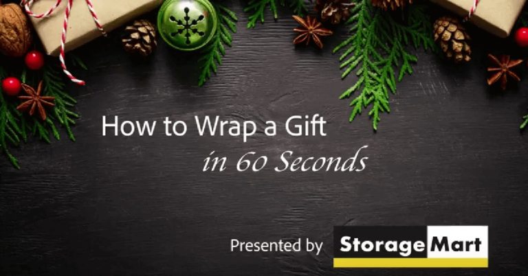 how to wrap a gift