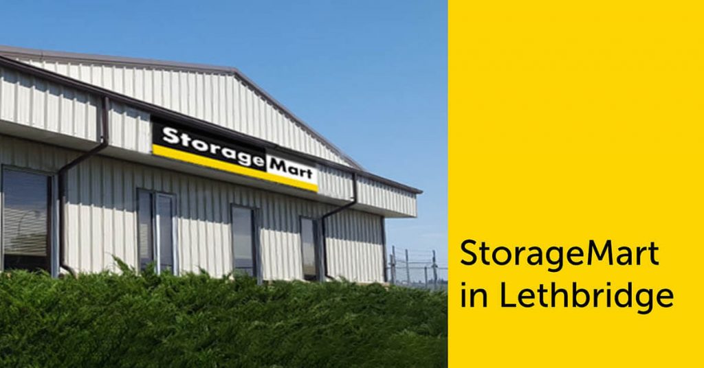 New StorageMart Lethbridge Storage Units Provide Easy Storage Solutions
