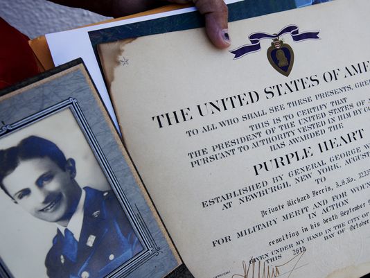 Purple Heart, Distinguished Service Cross Found in Florida Storage Unit