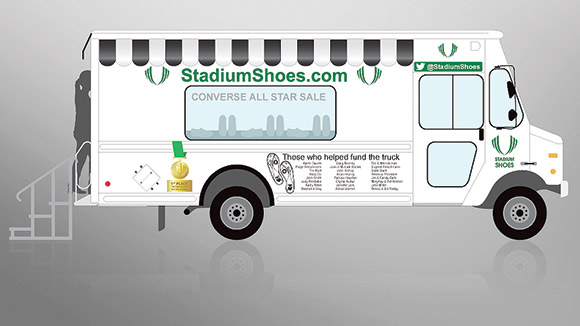 Stadium Shoes Truck