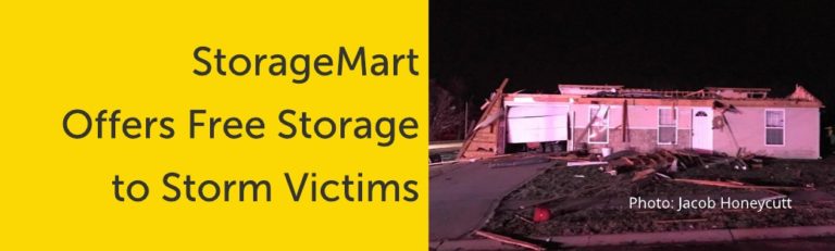 Storage for Storm Victims