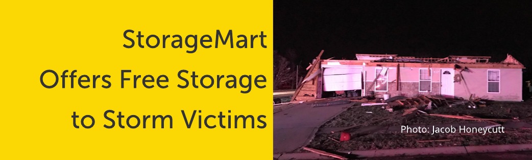 StorageMart Donates Free Storage to Tornado Victims in KS & MO
