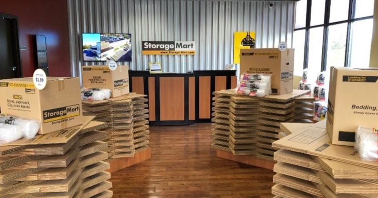 boxes for sale at StorageMart