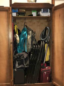 Organized closet