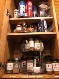 Organized pantry