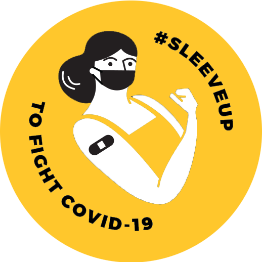 #Sleeveup to fight COVID-19.