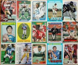 vintage sports trading cards